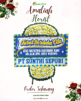 Papan Bunga Duka di Essang